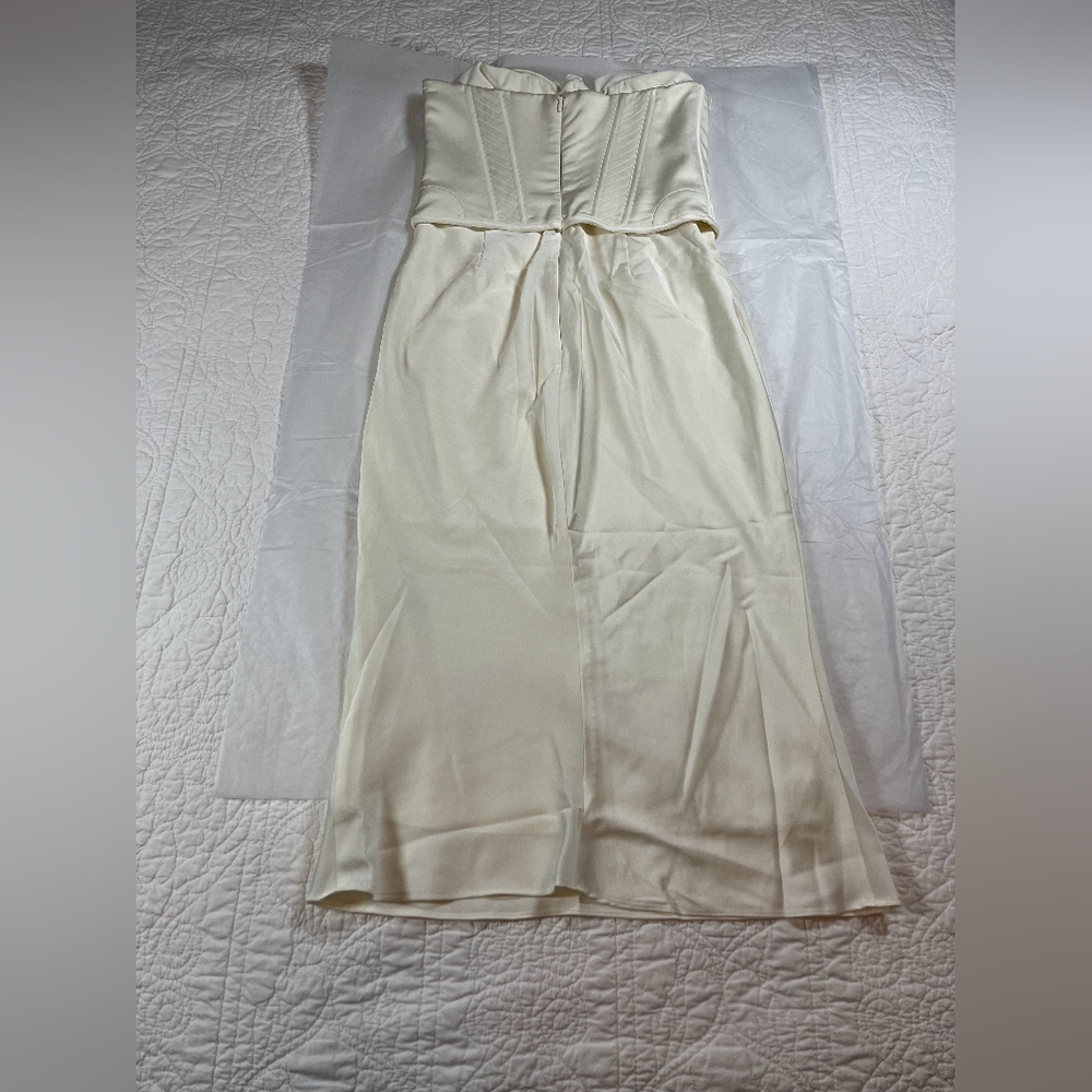 House of CB Cream Midi Dress - Picture 12 of 15
